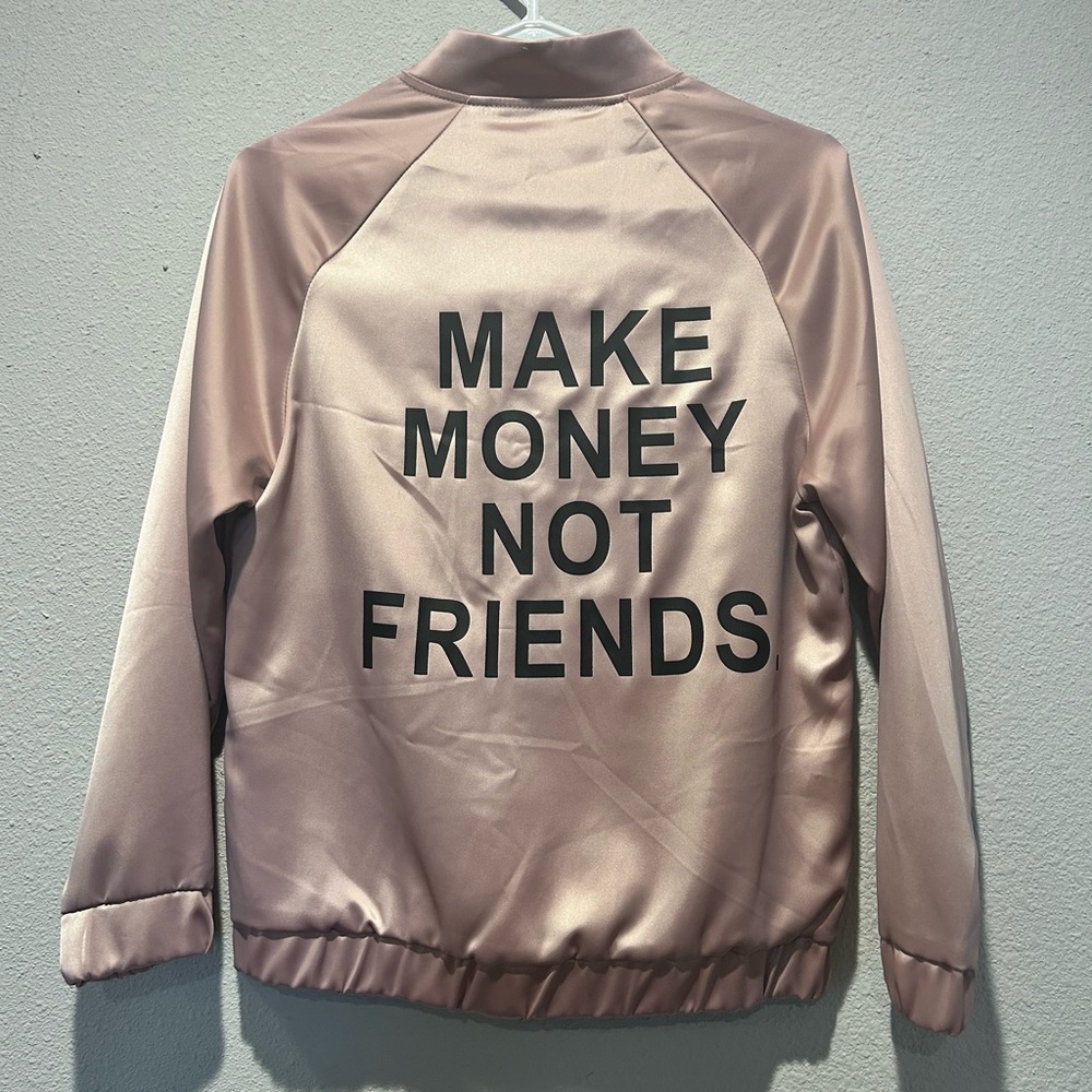 Make money not friends jacket